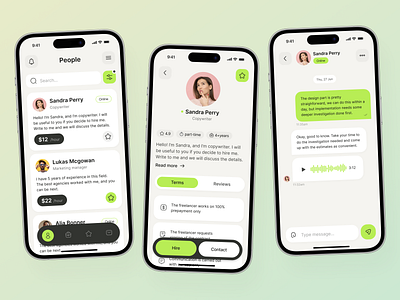 Freelance Marketplace App app app design design mobile mobile app mobile app design mobile app ui mobile design mobile ui design mobile ui ux ui ui ux ui ux design ux
