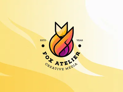 Fox Logo absolute animal branding business character company computer corporate creative element entertainment fox growth identity logodesign media modern technology trendy