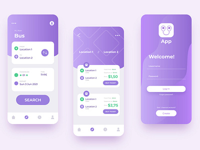 Transport App Ui Design app appdesign appui appuidesign branding design ui uidesign ux