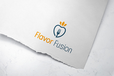 Flavor Fusion Logo Design adobeillustrator branding design designing figma logo logodesign photoshop