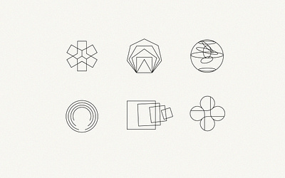 Lite | Abstract Icons brand branding design identity illustration logo people typography ui web