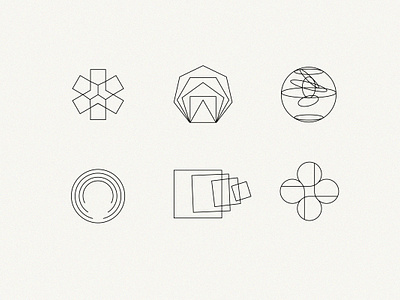 Lite | Abstract Icons brand branding design identity illustration logo people typography ui web