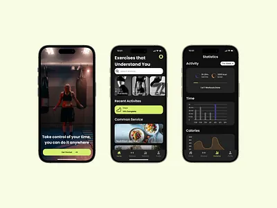 Workout Mobile App - FitLaic figma fitness ui uidesign workout workoutapp