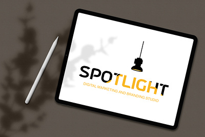 Spotlight Logo | Digital marketing and branding studio Logo branding design designing graphicdesign illustrator logo logodesign photoshop