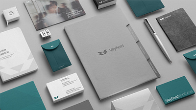 Vayfield Ventures | Brand Identity 3d animation branding design download free freebie graphic design illustration logo mockup mockup cloud mockupcloud motion graphics ui