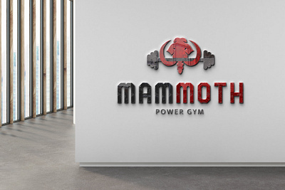 Mammoth Logo Design | Gym Logo Design branding design designing graphic graphicdesign gymlogo logo logodesign