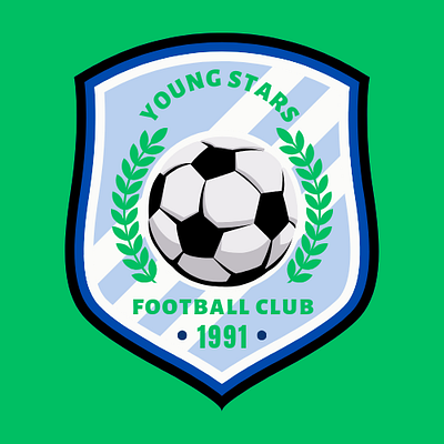 Young Stars Football Club Logo logo