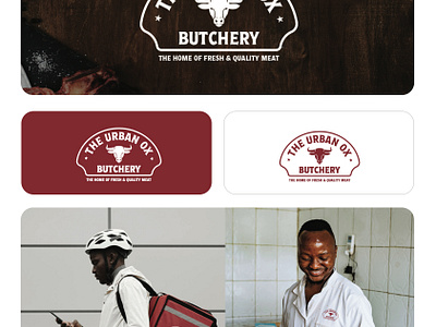 The Urban Ox Butchery Brand Design brand design brand identity brand identity design branding logo logo design