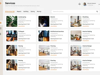 Services service uidesign uxdesign