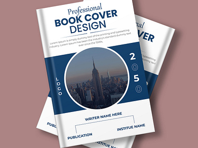 Company Profile Design a4 book cover colour concept cover custom customise design mockup shape writter