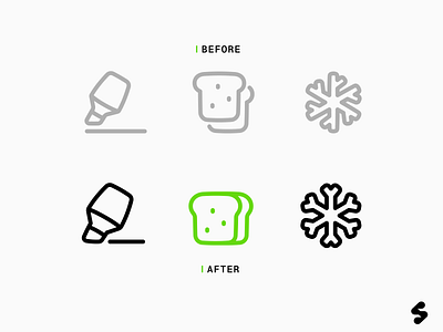 NEW Improvements - Plump Icons branding design flat icons illustration illustrator improvement logo minimal plump streamline ui update vector web