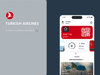 User Interface | Turkish Arlines | Concept Mobile Application airline company app design mobile app turkish airlines ui ui design ux