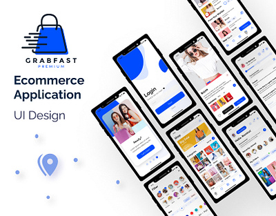 eCommerce Application UI Design Template app design app design idea app design template app development concept app idea design template ecommerce app design ecommerce app template ecommerce application ui design mobile app design idea mobile app design ideas ui design