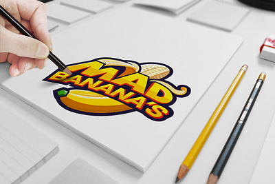 Modern Banana Logo Design awesome logo banana bananas brand logo brand mark design graphic design graphic designer illustration logo logo art logo design logo designer logo mark logo professional logos minimalist logo modern banana vector yellow logo