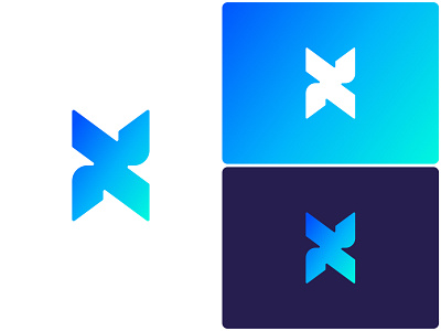 Letter X logo mark brand branding coin crypto crypto coin crypto logo gradient logo letter logo letter x letter x logo letter x logo mark minimal logo modern logo simple logo tech tech company tech logo timeless logo web3 web3 logo