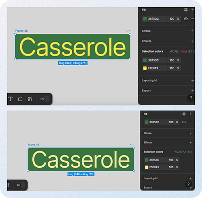 Figma Built In Accessibility Checker app design figma product design product designer ui uxdesign