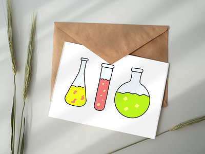 Colourful Laboratory Flasks with Liquids cartoons digital art digital drawing flask game asset game assets illustration laboratory flask potions rpg vector vector art vector illustration