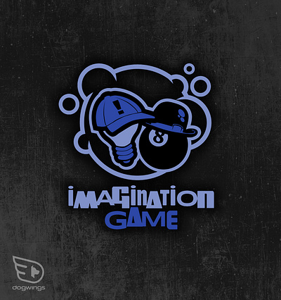 Logo for creative team chipdavid collaboration dogwings drawing graphic design idea imagination logo vector