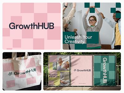 GrowthHUB - branding branding design graphic design logo publication typography