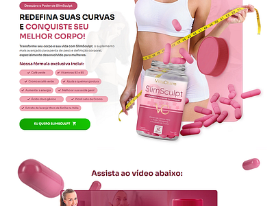 Landing page - Encapsulado afiliado elementor elementor pro encapsulado figma landing page marketing digital nicho black página de captura página de venda página de vendas site ui ux web designer wordpress