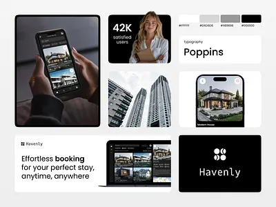 UI/UX Design and Branding for a Real Estate Application app brand guidelines brand identity branding design mobile app mobile design real estate rent rent app ui ux visual identity