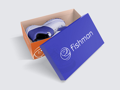 Fishman | Fashion Brand | Logo Design with Brand Guideline brand brand design branding business design fashion fashion logo graphic graphic design logo logo design logos shoes brand shoes logo