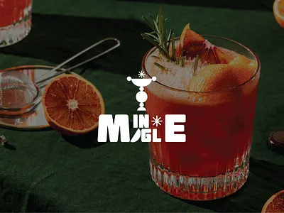 Mingle bar bar branding branding design graphic design identity restaurant