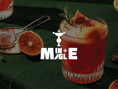 Mingle bar bar branding branding design graphic design identity restaurant