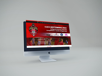 FC LORO - A Sports Web App css design elementor fc loro french html landing page live page logo mock up photoshop sports ui user experience user interface ux website website design wordpress