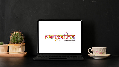 Rangatha Logo Design | Art and Design Studio adobeillustrator adobephotoshop branding design designing figma graphic graphicdesign logo logodesign