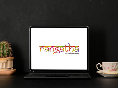 Rangatha Logo Design | Art and Design Studio adobeillustrator adobephotoshop branding design designing figma graphic graphicdesign logo logodesign