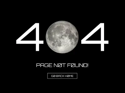 404 Page ui