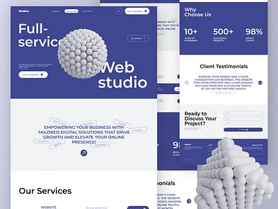 Web Studio Design design development motion graphics ui web website