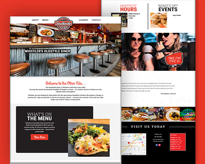 Web Design - Southside Diner branding divi divi builder graphic design logo responsive ui web design wordpress