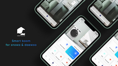 Smart Home Application application design smarthome uiux design uxdesign