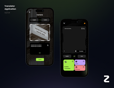 Smart Translator Mobile Android App Design 3d android animation application branding graphic design ios logo mobile app motion graphics translator app ui uiux design user experience webapp website