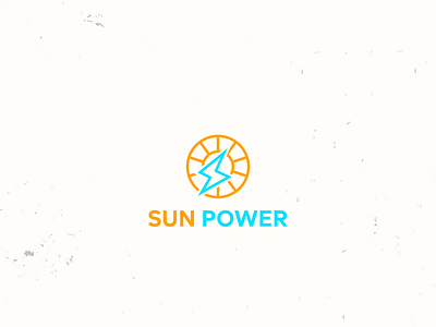 Solar Logo Design brand logo combination logo combination mark logo logo minimal logo minimalist logo power company logo sloar logo design solar logo sun power