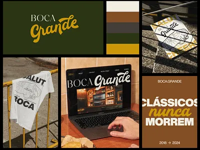 Boca Grande – Brand Identity brand brand design branding design graphic design illustration interface logo logo design logotype mockup poster type type design typography ui vector vintage visual identity website