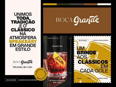 Boca Grande – Brand Identity brand brand design branding design graphic design illustration interface logo logo design logotype mockup poster type type design typography ui vector vintage visual identity website