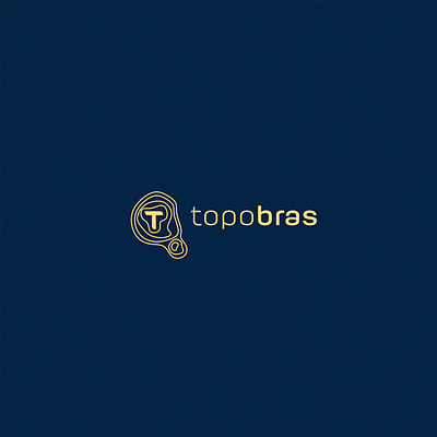 Topobras graphic design logo