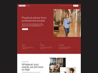 Accountancy website design accountant corporate ui design web design