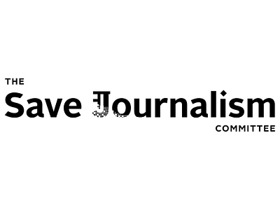 Save Journalism Logo branding design graphic design logo