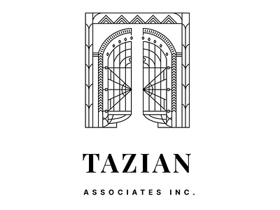 Tazian Logo Design - Initial Round branding design graphic design identity logo vector