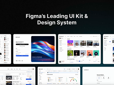 Union UI – Figma's Ultimate UI Kit & Design System! application dashboard design system designs examples figma home icons landings library resources saas ui ui kit ux website