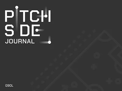 Pitch Side Journal by G90L branding design flat graphic design typography vector