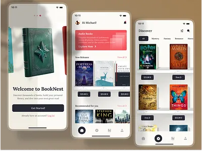 Book store app UI app app design book store book store app ui design ui uiux ux