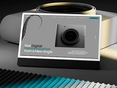 Online Camera Product Page camera concept online pc