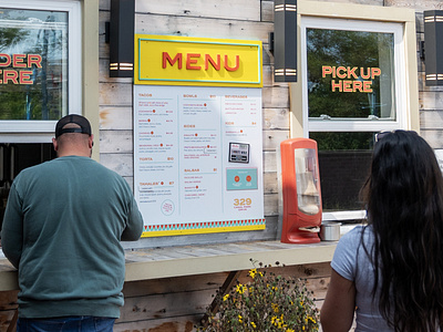 Chachos Menu Board bold branding illustration menu wonderhorse