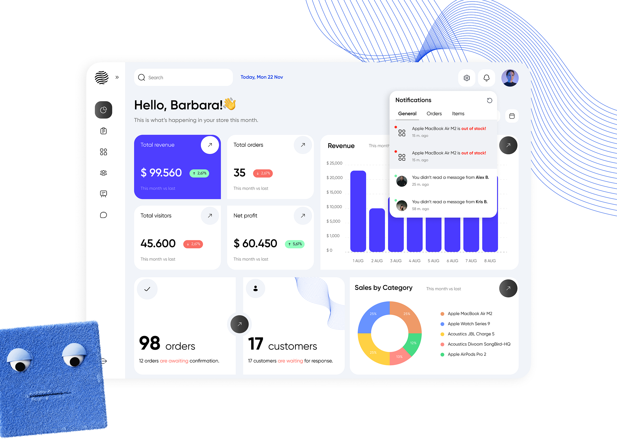 VERION - admin panel & UI/UX design by Anastasiia on Dribbble