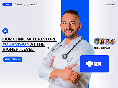 Healthcare website design branding healthcare site ui webdesign